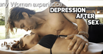 Many women experience depression after sex